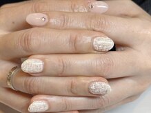 いろこびん 盛岡フェザン店(irokobin)/ツイードネイル