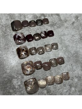 ネイルサロン ブランシュ(nailsalon Blanche)/-foot art course ¥8,800-