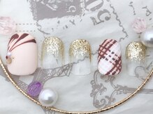 シェリー(Cherie)/バレンタインネイル