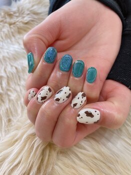 ガーデン ヘア&エステ&ネイル Garden/ターコイズブルー*ウシさん