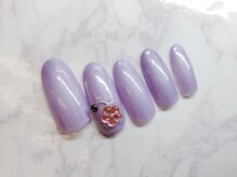 トータルビューティーサロン ドールズ(total beauty salon Dolls)/シンプルパープルワンカラー