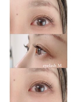 アイラッシュM/フラットラッシュ Cカール
