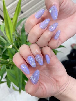ビモア(vimore)の写真/高技術×スカルプ長さだし★海外ネイルなど幅広いデザインに！深爪や自爪が弱くて爪を伸ばせない方にも◎