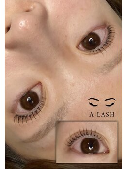 エーラッシュ(A-Lash)/まつげパーマ立ち上げデザイン　