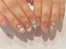 アイネイルズ 四条河原町店(I-nails)/マグネットフレンチ￥6500~11500