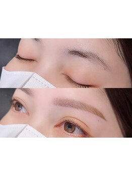 アイブロウメニューがあるサロン