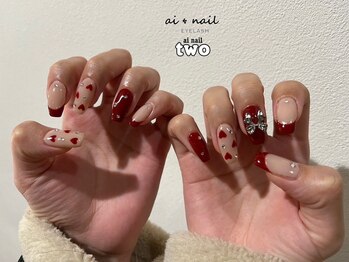 アイネイルトゥー 小倉(ai nail two)/ハートネイル