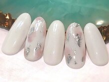 レディラック バイ キャンアイドレッシー(Lady Luck by Can I Dressy)/ふんわりホワイトネイル