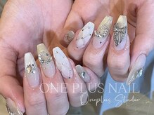 ワン プラス(ONE PLUS)/チップスカルプ冬ネイル