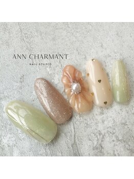 アンシャルマンネイルスタジオ(Ann charmant nail studio)/セレクトアートコース¥6,800～