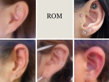 ロム(ROM)の写真/丁寧なカウンセリングでお悩みや頭皮の状況を見極め、頭皮をマッサージ◎話題の耳ツボジュエリー導入♪