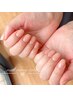【平日限定】初回オフ無料♪【hand】つやつやワンカラー+パーツ２粒￥4,990