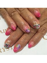 クリスタルネイル ゆめタウン博多店(CRYSTAL NAIL)/レイニーシーズンネイル