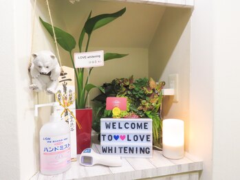 ラブホワイトニング 渋谷店(LOVEホワイトニング)/隠れ家的なホワイトニングサロン