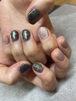 #フィルイン#ニュアンス#ネイル