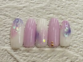NEW★紫陽花カラーネイル