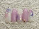 NEW★紫陽花カラーネイル