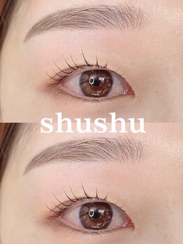 シュシュ(shushu)の写真/プロが作る黄金比眉毛☆「自眉にコンプレックスがある」「眉毛の整え方がわからない」そんな方にオススメ！