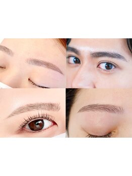 アイブロウメニューがあるサロン