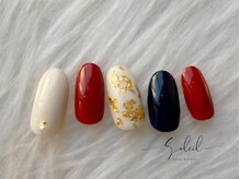 ネイルサロン ソレイユ(Nailsalon Soleil)/定額シンプルデザイン　￥6500