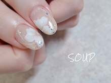 スープ(SOUP)の雰囲気(毎月新作アートをご用意♪デザインお悩みの方、是非ご相談下さい)