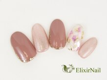 エリクサーネイル 五反田(Elixir Nail)/定額a シンプル／クーポン使用