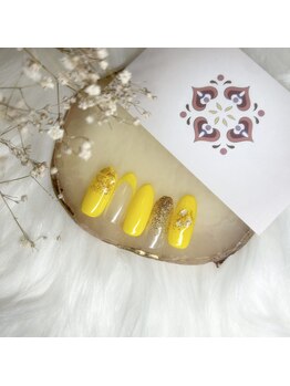 ラプワ ドゥエ(Lapre due)/イエローニュアンスネイル