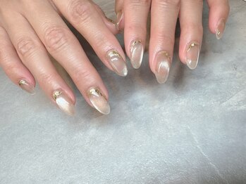 エンジェリック カラーズ(Angelic colors)/ガラスフレンチネイル☆