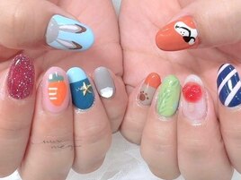 キャラクターネイル