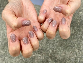 ネイルアンドアイラッシュ シヴァ(Siva)の写真/200種類以上から選べるシンプル×ハイセンスなデザイン◎アートパーツも豊富♪貴女だけのトレンドネイルを!