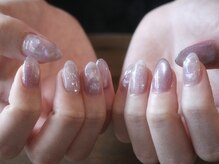 タロウネイル(taro nail)/むらさきネイル