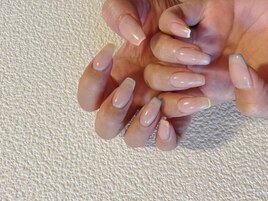 カラフルスキニーフレンチネイル