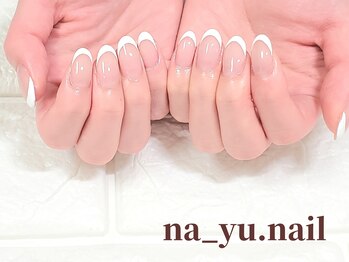 ナユネイル(na_yu.nail)/【ベーシック】フレンチ 18/18