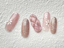 ターラ(Tara)/透け感フラワー×キルティング