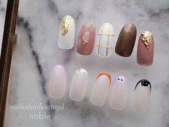 ネイルサロンアンドスクール ノーブル(noble)/チップサンプル