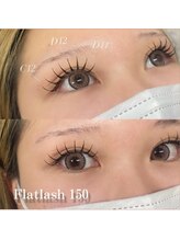 今話題の！束感仕上がり♪フラットラッシュ