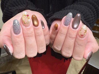 ナットナット 原宿 北参道(NutNut /)/ほっこりXmas定額ネイル