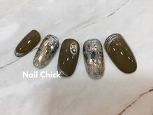 ネイルチックコウベ 銀天街店(Nail Chick kobe)/くすみニュアンスネイル