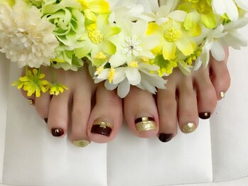 プルミエ ネイル(Premier Nail)/チョコカラー★フット