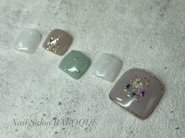 押し花デザイン