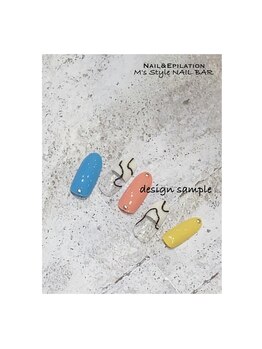 エムズスタイル ネイルバー(M's Style NAIL BAR)/デザインサンプル