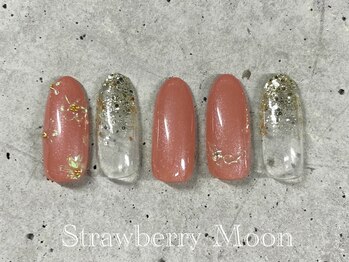 サロンストロベリームーン(Salon Strawberry Moon)/オフィスネイル¥7980