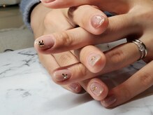 ネイルサロンブラン(nail salon BLANC)/クロスラインネイル