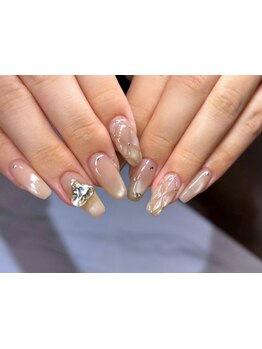 手描きアートが得意なサロン