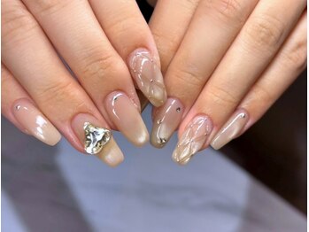 オーシャンネイル 新宿店(Ocean nail)の写真/\新宿・20時まで/シンプル~ワンホン・韓国ネイルまで◎持ち込み・付け放題コースが人気♪フィルイン対応