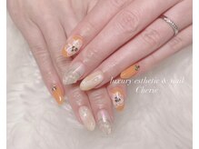 シェリエ(Cherie)/シェル×フラワーネイル