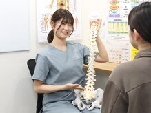 サンライズ鍼灸整骨院 十三院の雰囲気(毎回、施術前と施術後には、丁寧にご説明!)