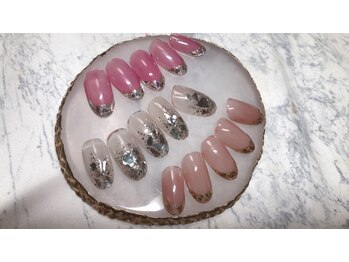 メイネイル(m.ei.nail)/ガラスフレンチ