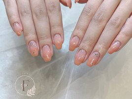 グラデーション/ワンホンネイル