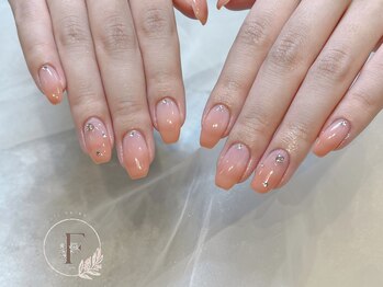 フルゥ エビス(fl EBISU.)/グラデーション/ワンホンネイル